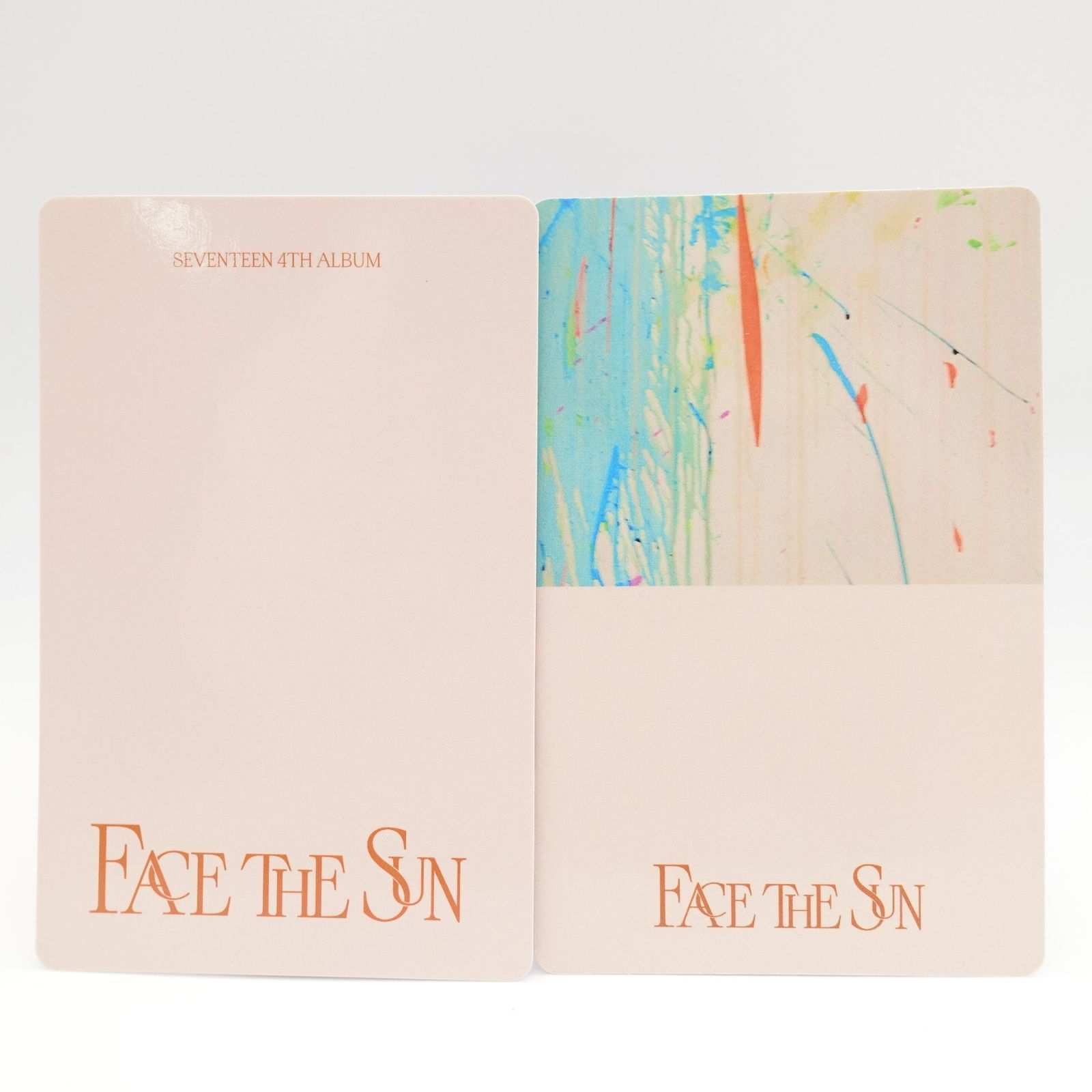 SEVENTEEN ホシ HOSHI face the sun トレカ ２枚セット フォト