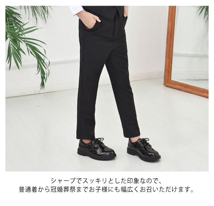 子供 パンツ フォーマルパンツ 男の子スーツ ズボン パンツ 単品 スラックス 制服 子供スーツ パンツ 長ズボン ジュニア テーパードパンツ カジュアル 男の子 子供服 フォーマル 男の子 フォーマ#kaka3163