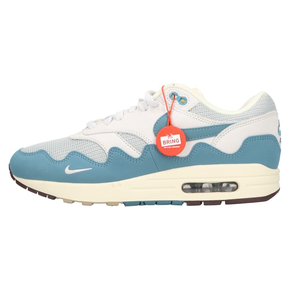 ナイキ×パタ エアマックス1 ノイズアクア スニーカー DH1348-004 Patta × Nike Air Max 1 Noise Aqua DH1348-004 Men US 6 - 12