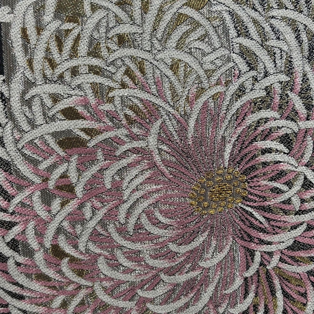アンティーク　根来塗　布袋 堆朱　菊　模様　時代箱 EJ21-6 特別出品】木製輪島塗 布着本堅地 沈金 菊尽 7寸4段重箱 （共箱