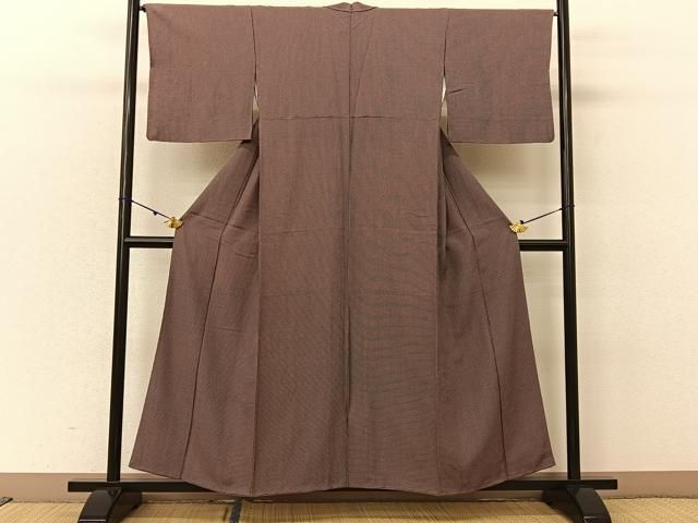江戸小紋 正絹 角通し 地模様に菱形 広衿 袷 着物 T-2900 kert05様専用 新品 単衣 角通し 着物 正絹 江戸小紋 5700 - メルカリ