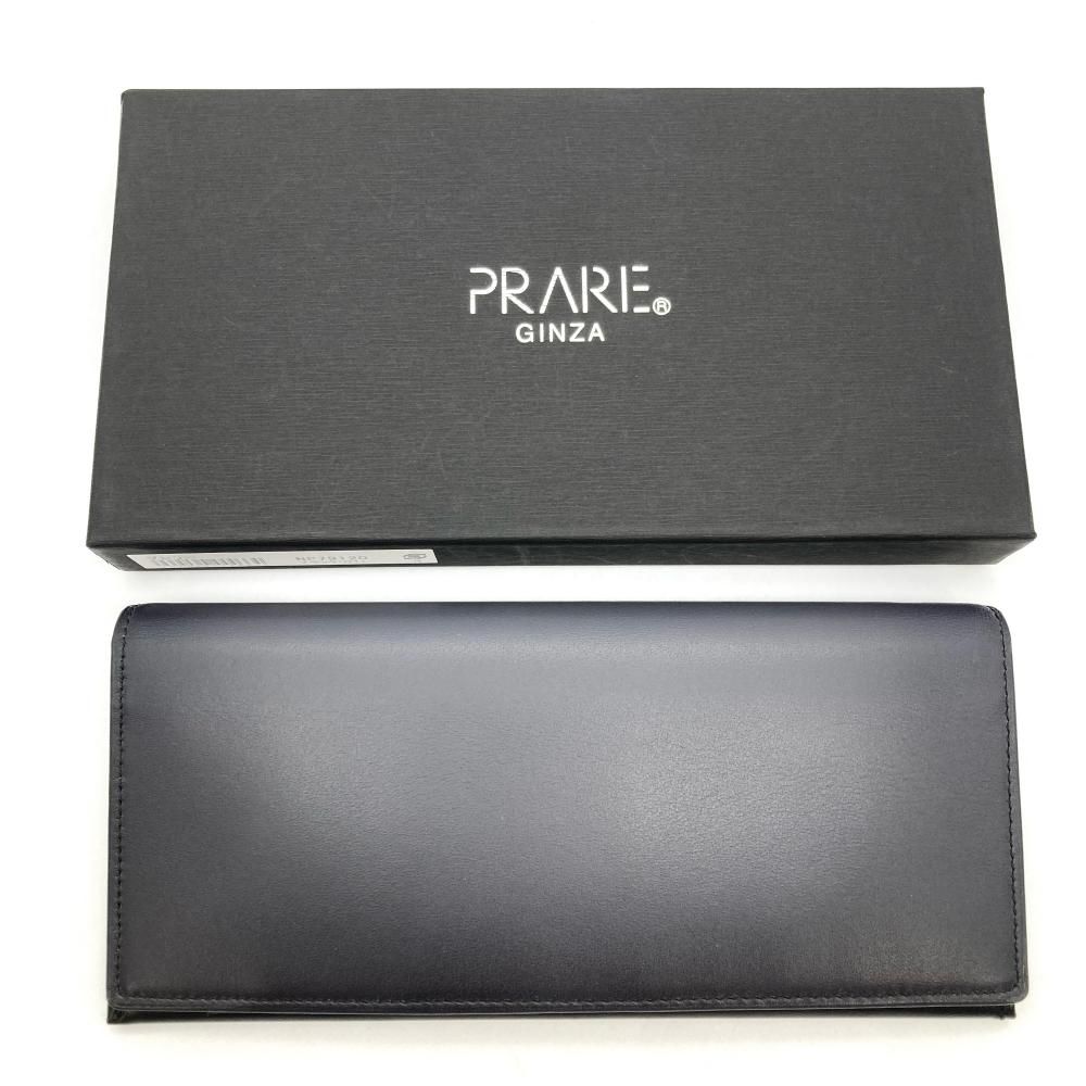 プレリー PRAIRIE グラデーション 長財布 レザー NP79120 ブラック