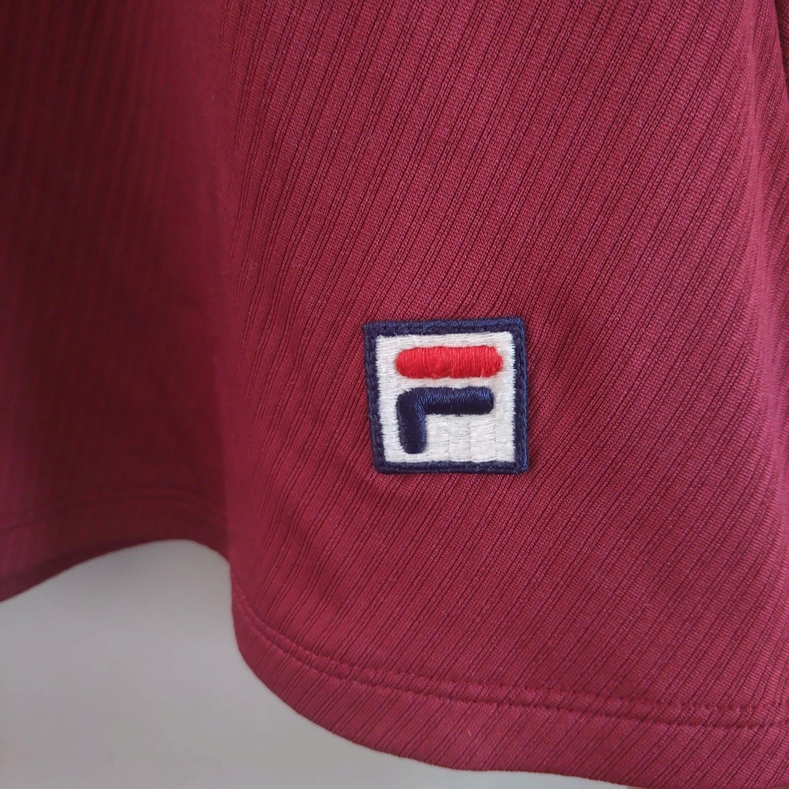 FILA フィラ テニス スコート Mサイズ 中古品 バーガンディ