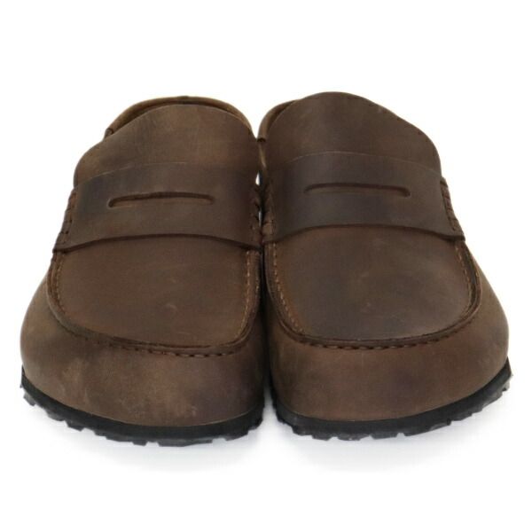 BIRKENSTOCK ビルケンシュトック 1029617 NAPLES WRAPPED ネープルズ ラップ オイルドレザーサンダル HABANA レギュラー BI469 レギュラー 42-約27.0cm