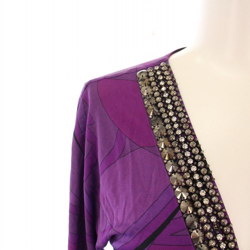 エミリオプッチ ビジュー付きワンピース 七分袖丈 【公式通販】