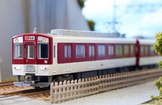 近鉄5800系(名古屋線)4両編成セット(動力付き) 【グリーン