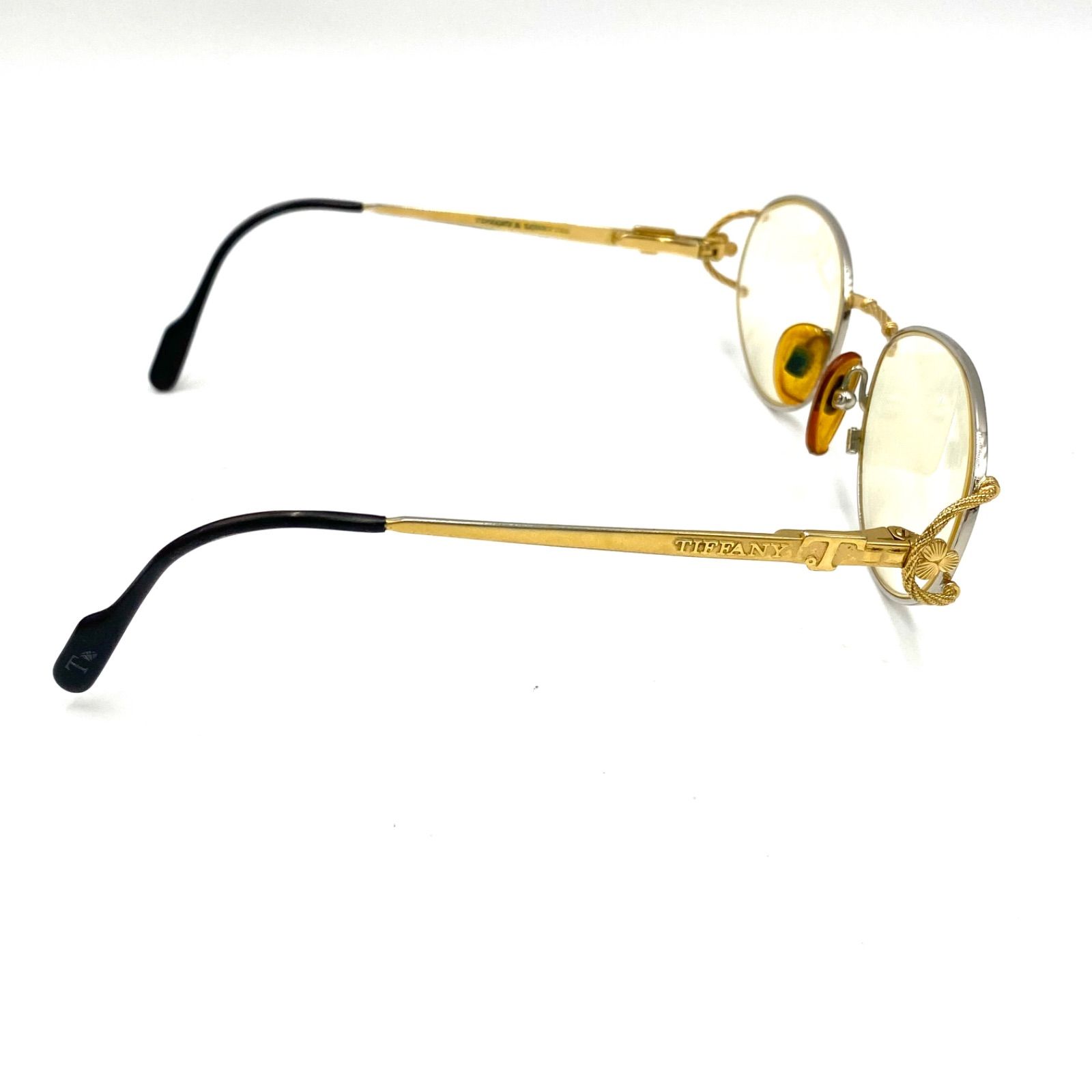 Tiffany ティファニー GOLD PLATED 金メッキ メガネ めがね 眼鏡 度 