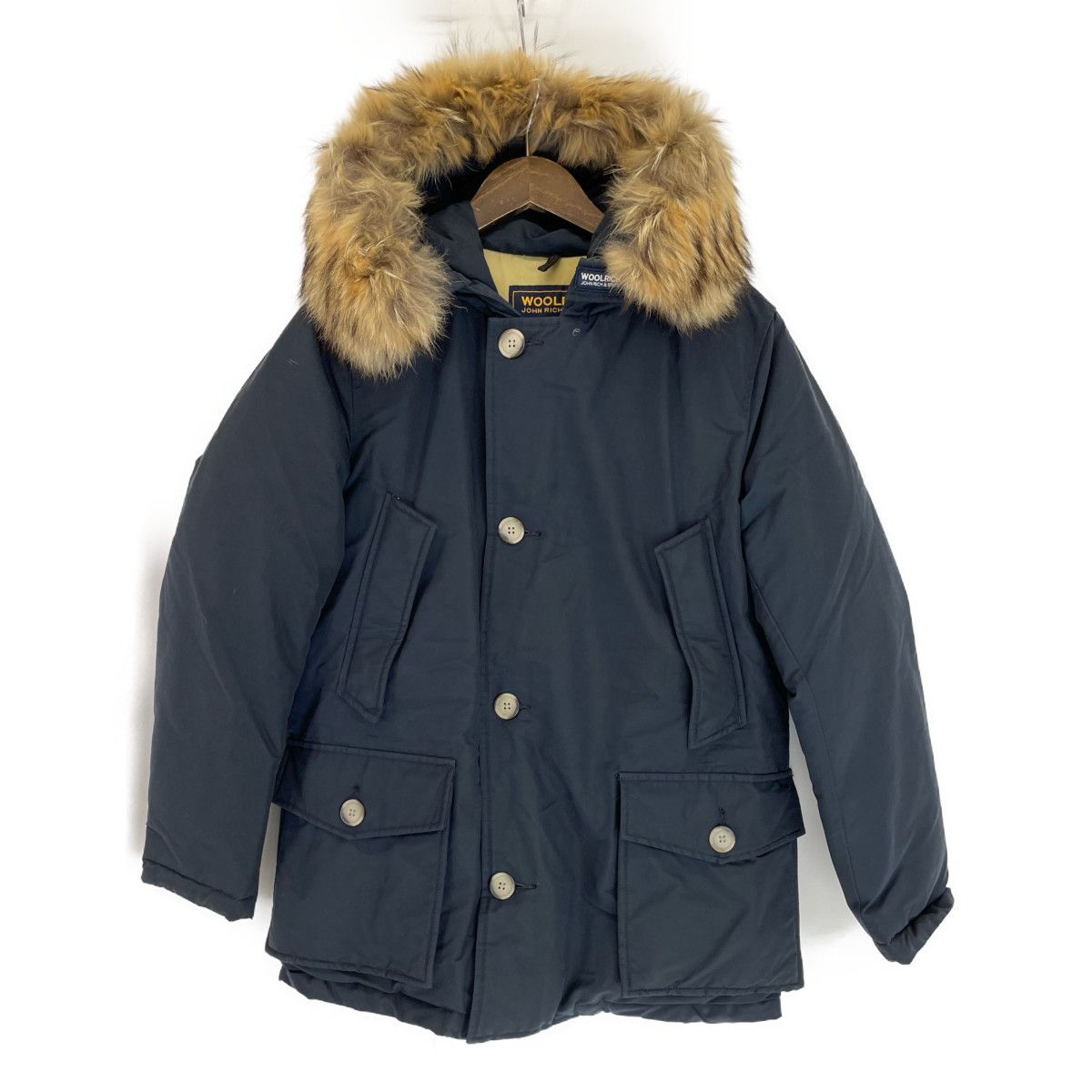 WOOLRICH ウールリッチ ﾈｲﾋﾞｰ ｱｰｸﾃｨｯｸﾊﾟｰｶｰ ﾀﾞｳﾝｼﾞｬｹｯﾄ XS - メルカリ