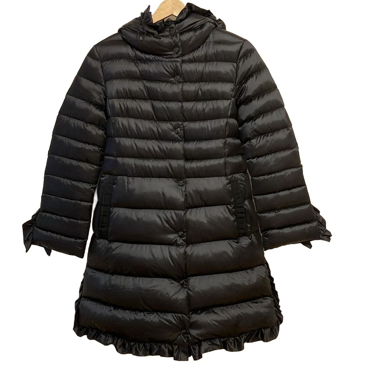 LANVIN en Bleu ランバンオンブルー ダウンコート サイズ36 S レディース - 黒 長袖|冬