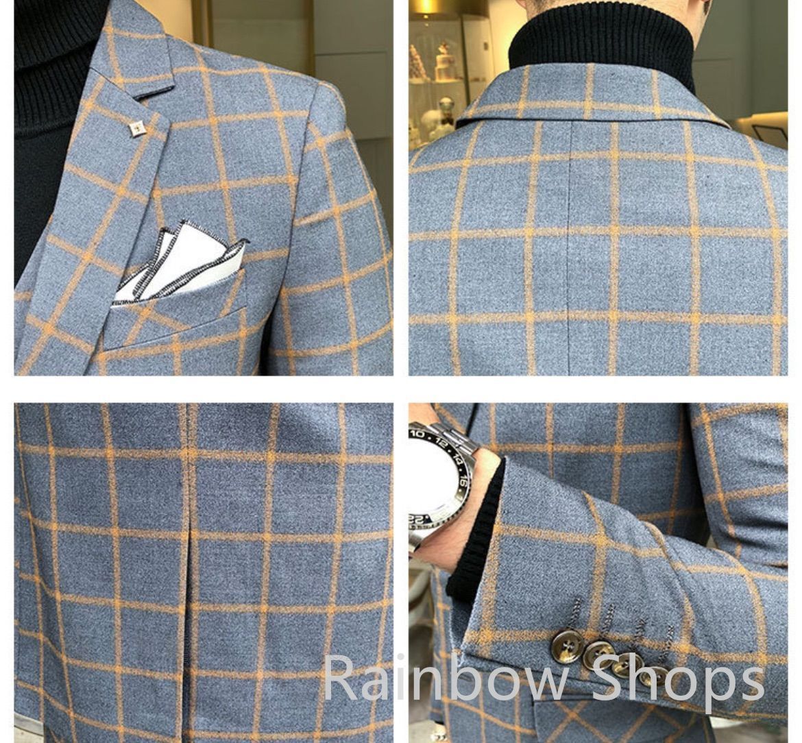 2つボタン 紳士