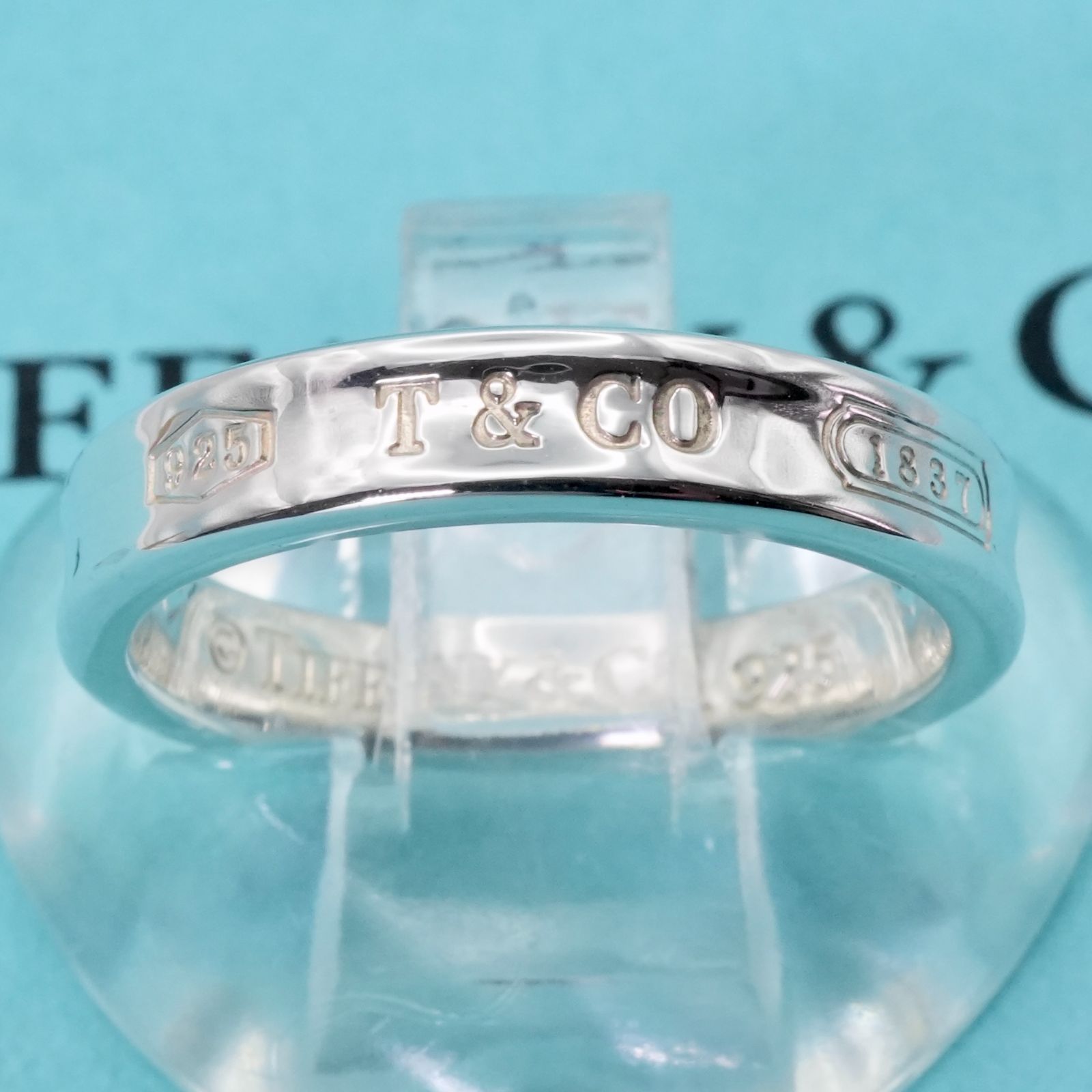 【you様】ティファニー ナローチタン リング 17号 楽天市場】Tiffany&Co. ティファニー 指輪 メンズ レディース1837