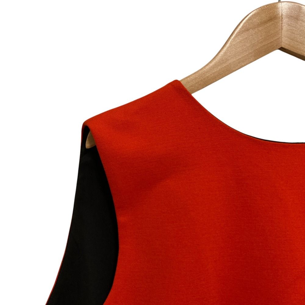 未使用品 MSGM　バックオープンフリルノースリーブワンピース　ドレス MSGM - 美品 MSGM エムエスジーエム バックオープン フリルヘム