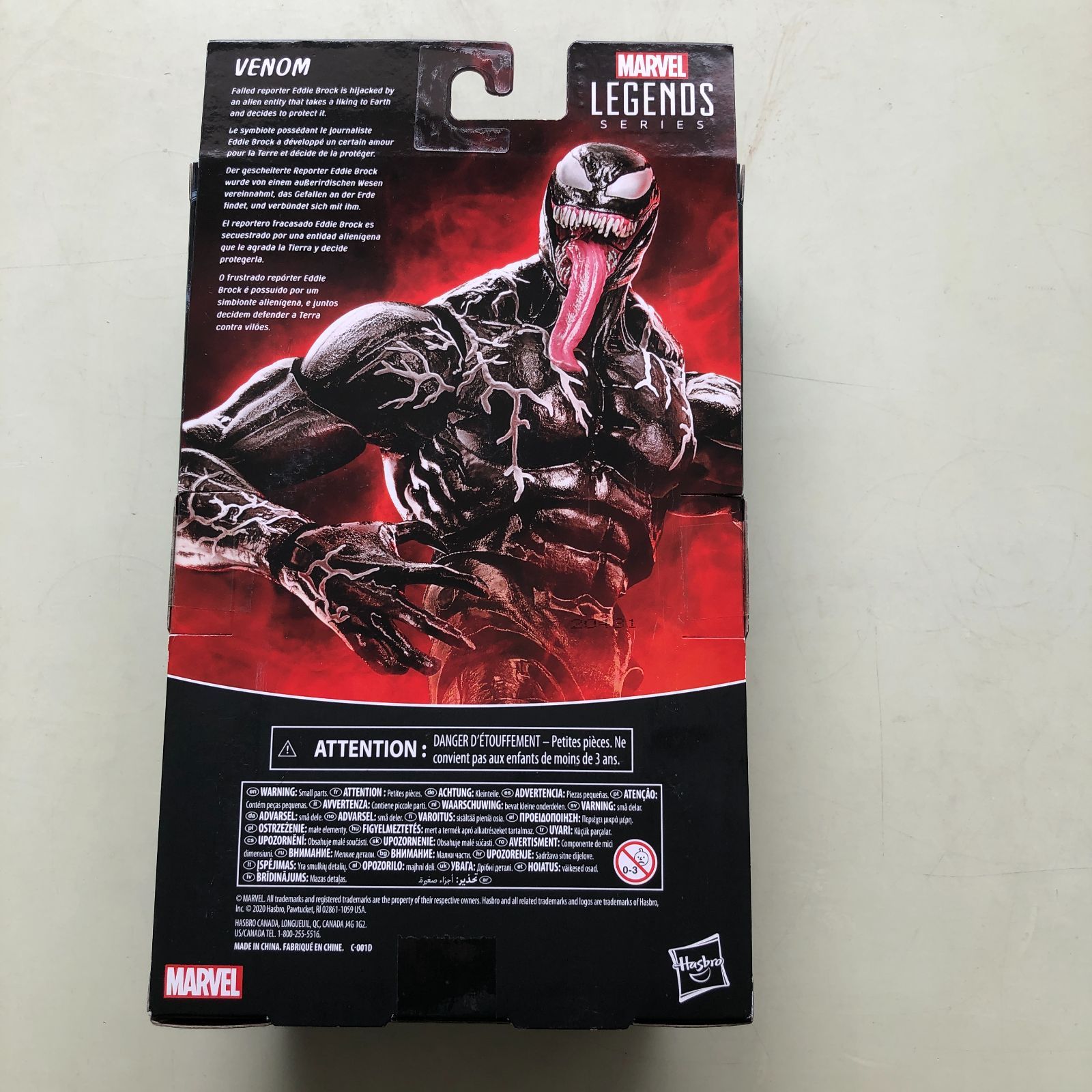 ハズブロ VENOM マーベルレジェンド 6インチ アクションフィギュア