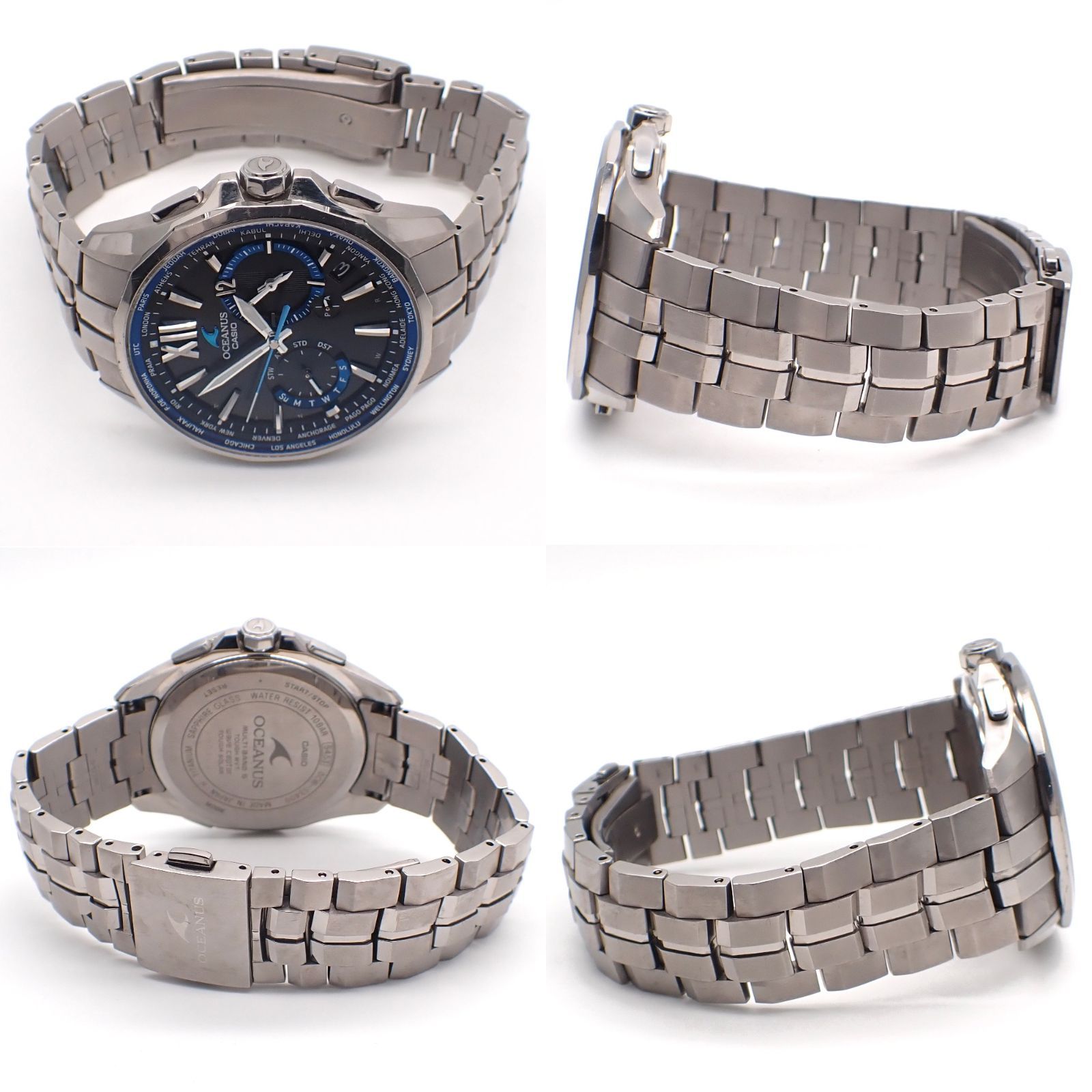 CASIO OCEANUS カシオ オシアナス マンタ OCW-S3400-1AJF ソーラー電波 