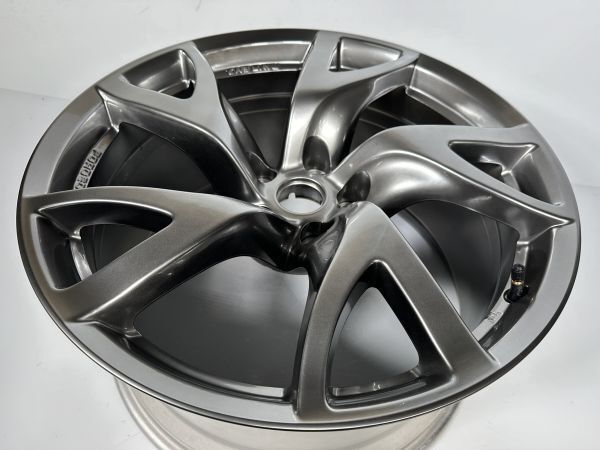 日産フェアレディZ34 純正ホイール19インチ リア1本10j+30 ナット5個