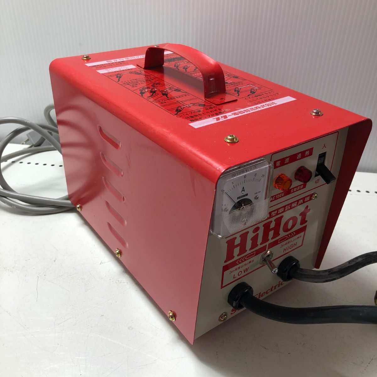 ジャンク中古 スター電器 SUZUKID スズキッド 電気解氷機 SSS-350 ジャンク中古 スター電器 SUZUKID スズキッド 電気解氷機 SSS-350