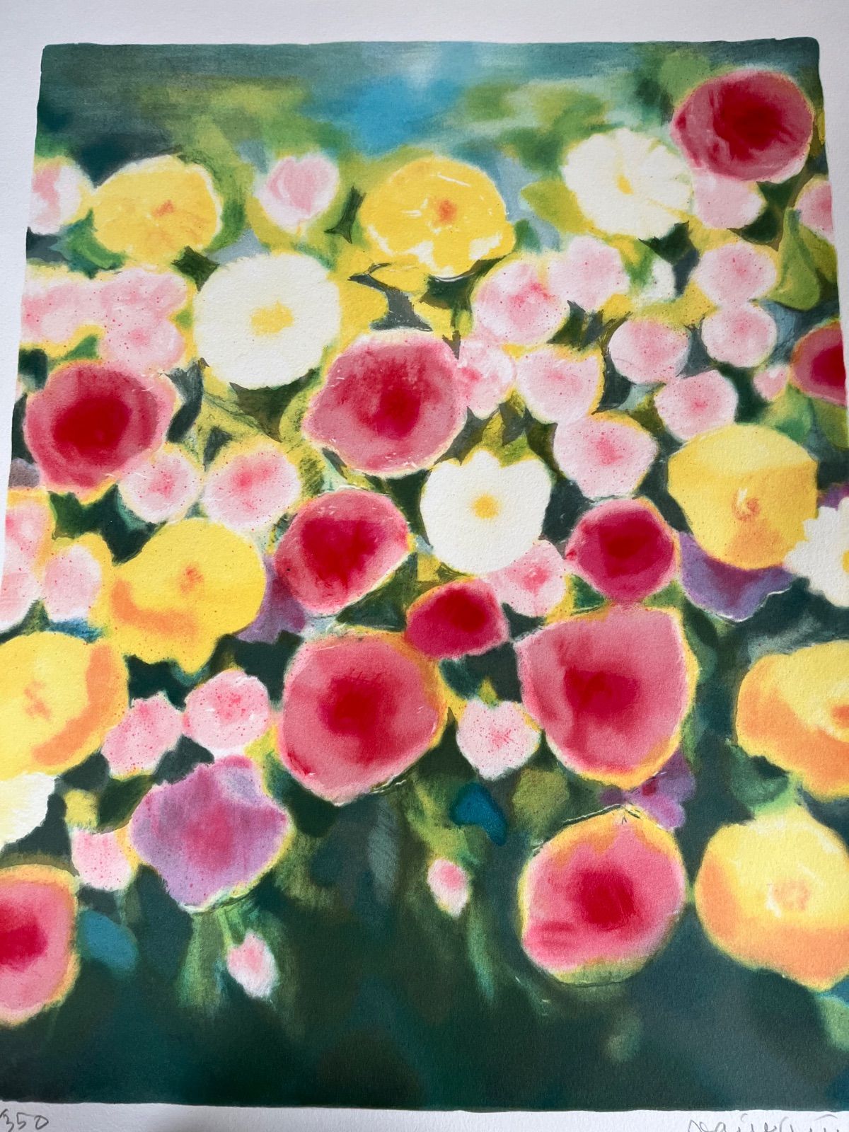 ジニー・キム リトグラフコレクション 2 証明書付き 新品額入り