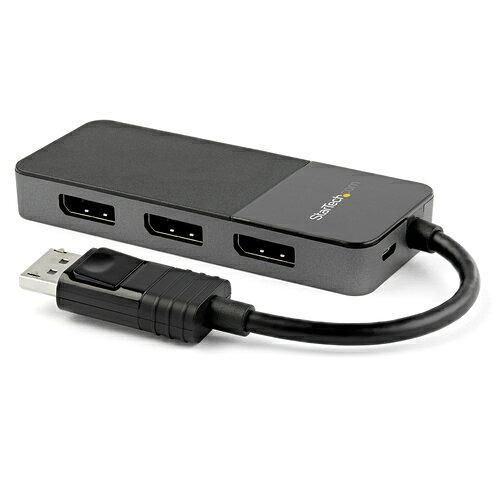 2営業日で発送 スターテック MSTハブ DISPLAYPORT 1.4 3画面 4K30HZ DP WIN PC ディスプレイ MST14DP123DP