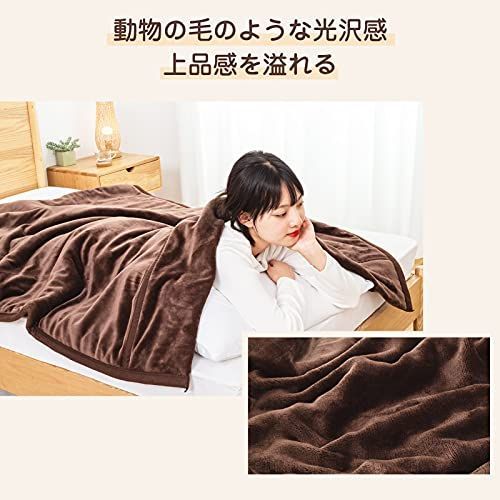 送料無料】ネイビー_180x200cm VK Living 毛布 二枚合わせ ダブル