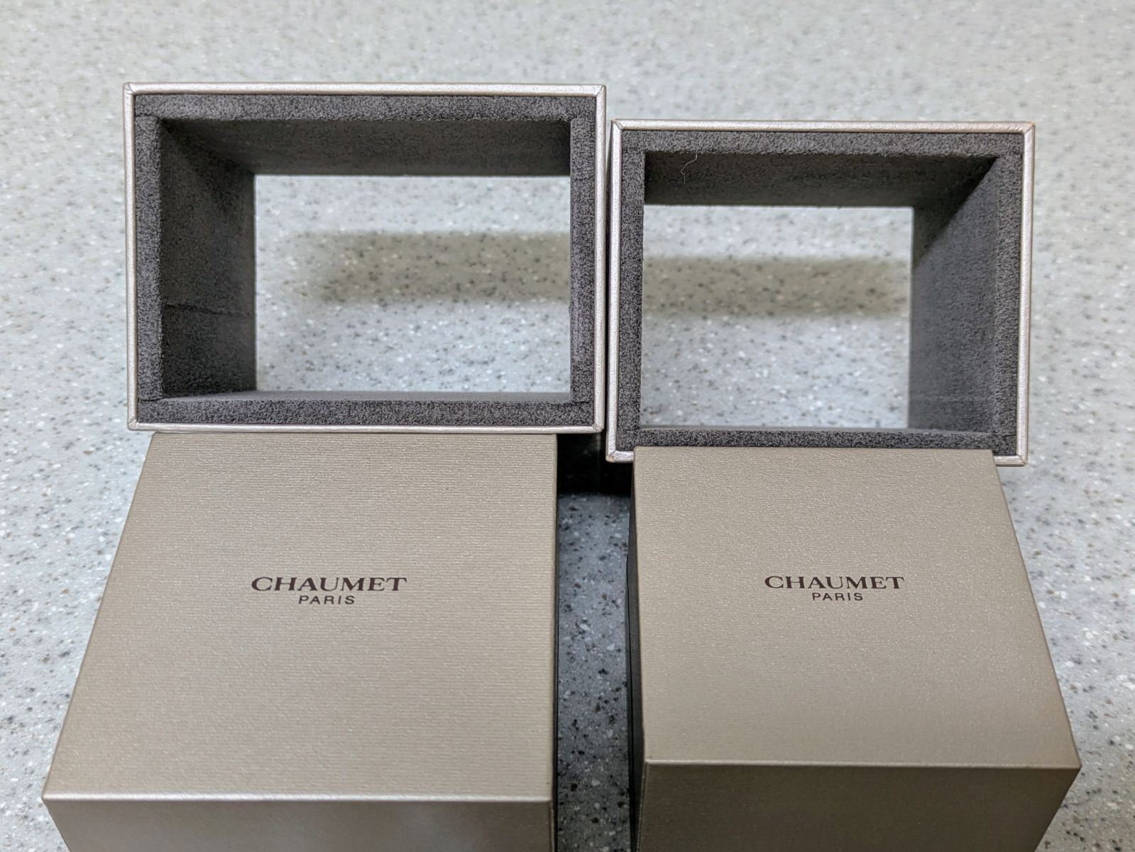 ショーメ chaumet リングケース アクセサリーケース （空箱）2個