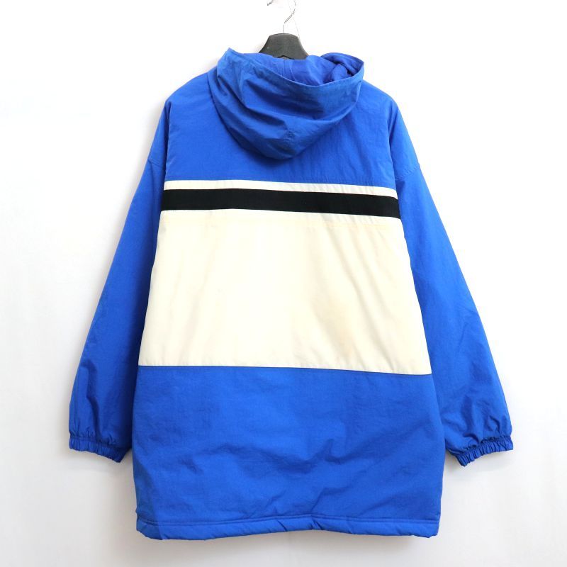 vintage NIKE ナイキ 中綿キルティング ナイロンジャケット 90s vintage NIKE 中綿 裏地キルティング ダブルジップ ナイロン