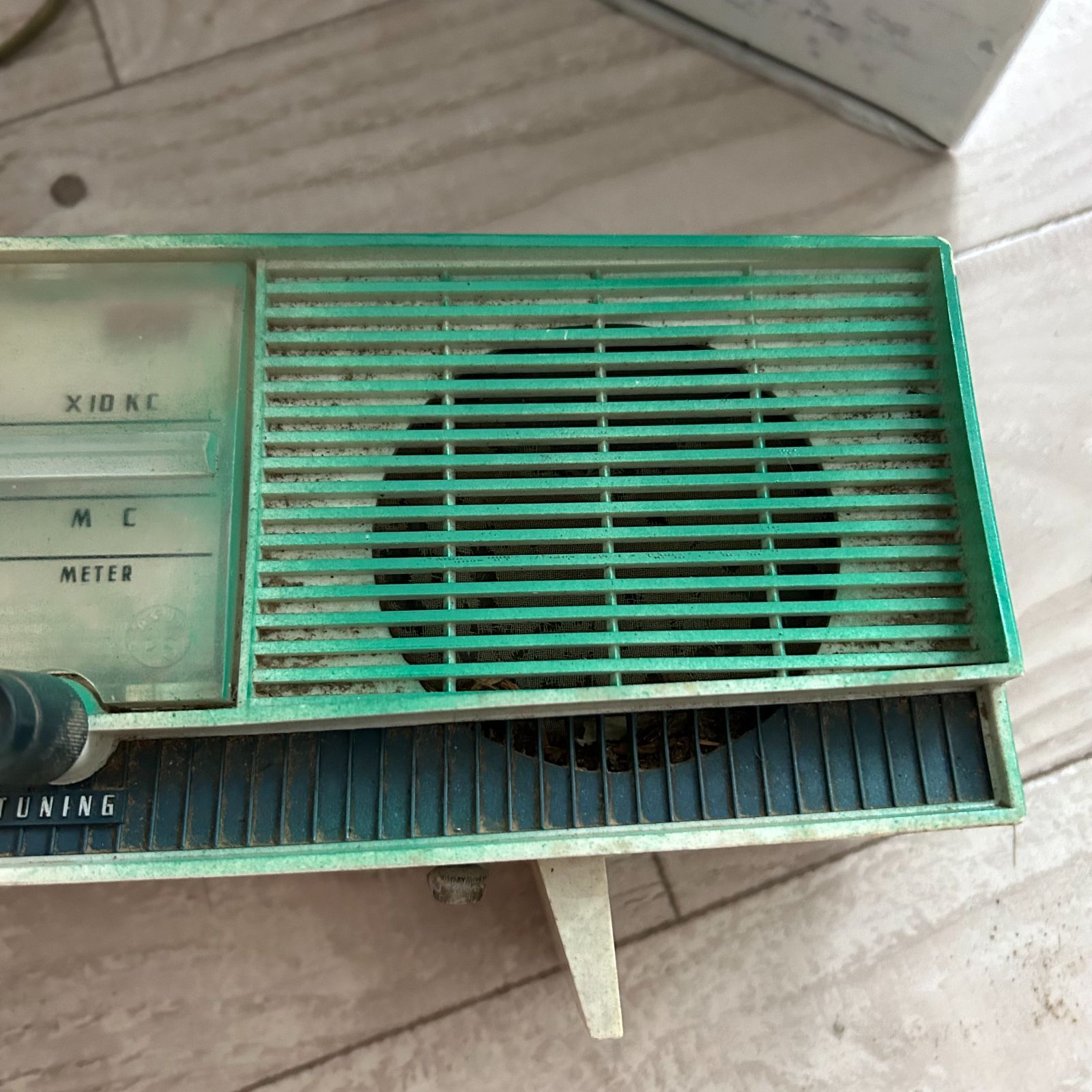 現状品】東芝ラジオ かなりやPS SYC-556 ディスプレイ 昭和レトロ