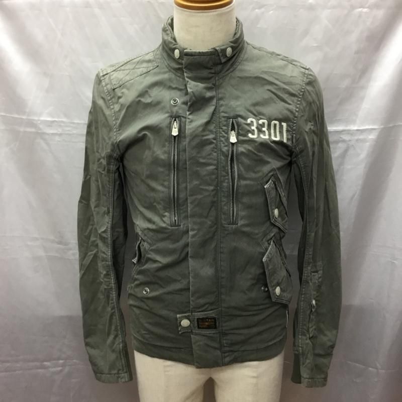 G-STAR RAW ジースターロゥ ジャケット、上着 ジャンパー、ブルゾン ジップアップジャケット ミリタリージャケット カジュアルジャケット