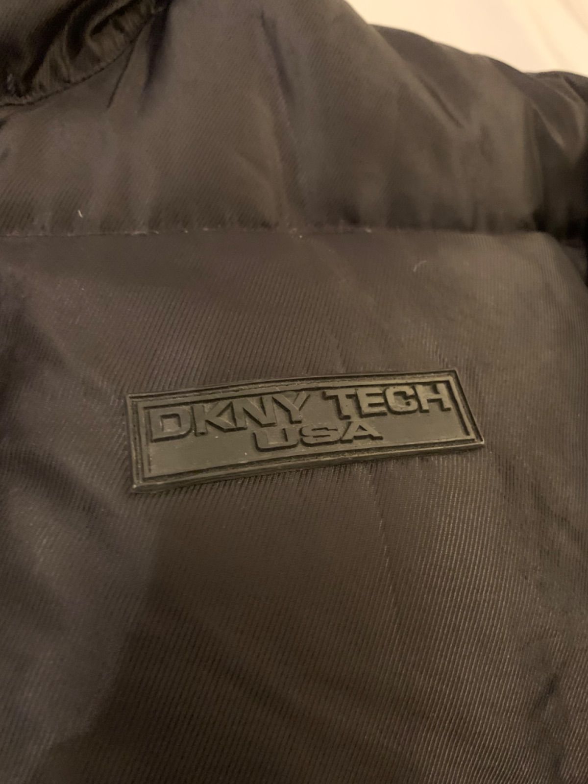 90s DKNY Nylon Down Coat ダナキャラン ナイロンダウンコート