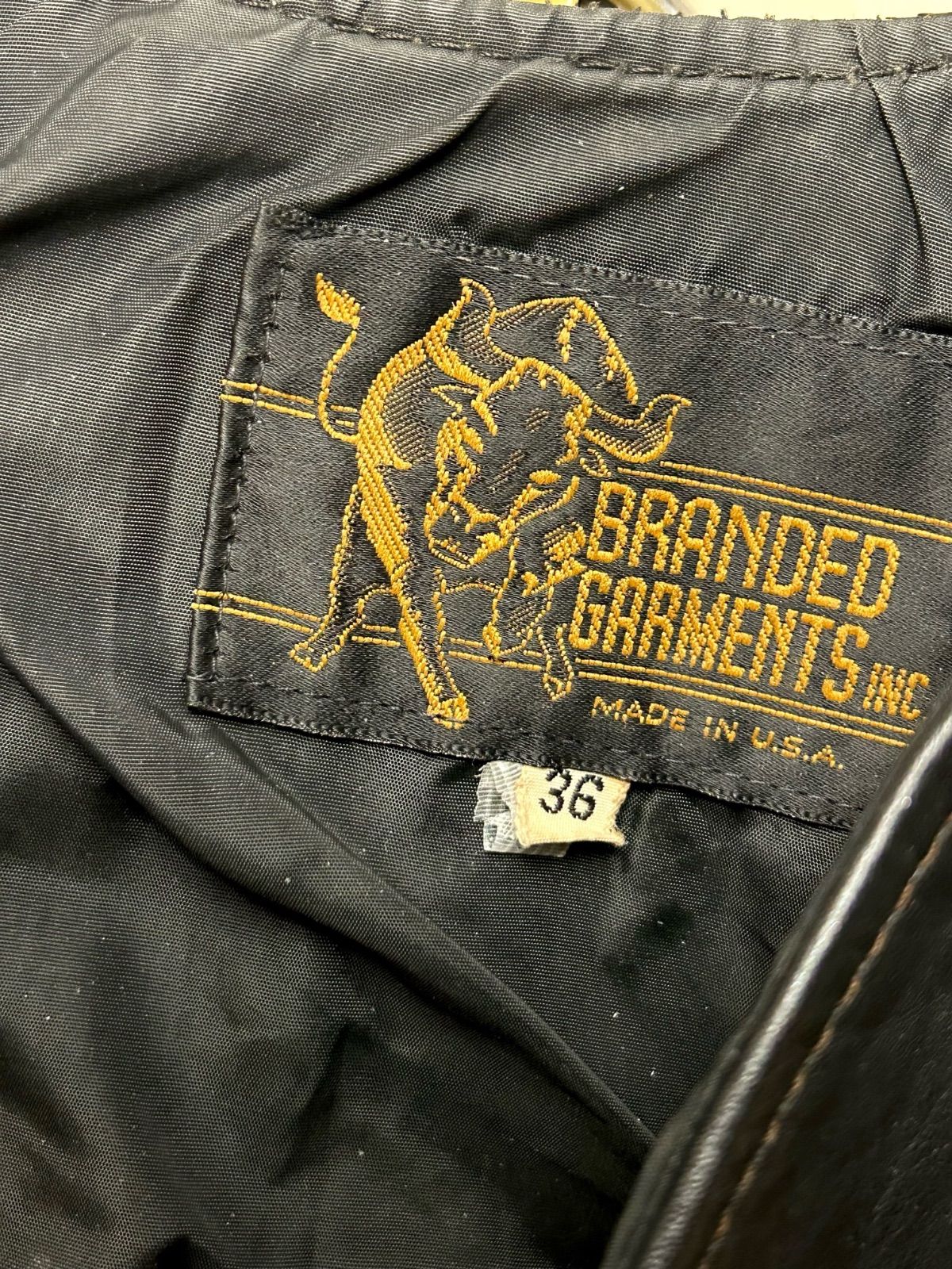 70年代U.S.A.製TALON社ブラスジッパーBRANDED GARMENTS Talon Zipper