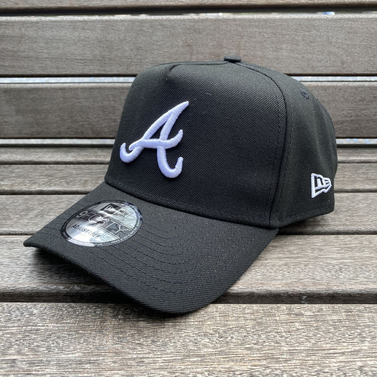 USA仕様 Newera ニューエラ 9Forty A-Frame Aフレーム ATL Braves ブレーブス WON キャップ (940-44)