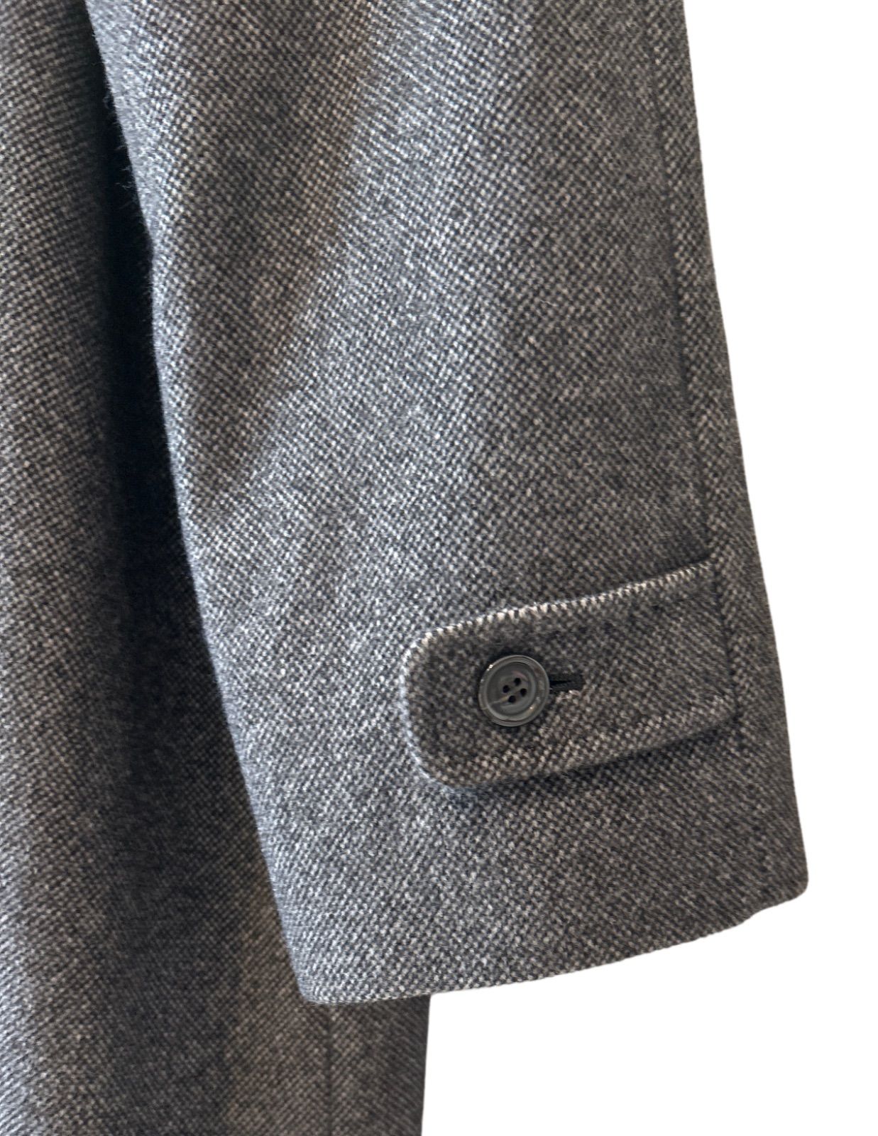 稀少 HARDY AMIES ツイード ロングコート Mサイズ グレー 稀少 HARDY AMIES ツイード ロングコート Mサイズ グレー レディース