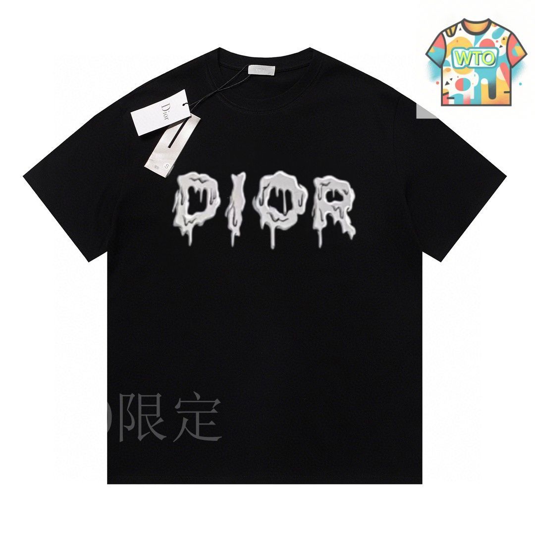 Christian Dior 半袖Tシャツ 今日WTO】DIOR 2025 春夏プリントクルーネック Tee-KN61 - メルカリ