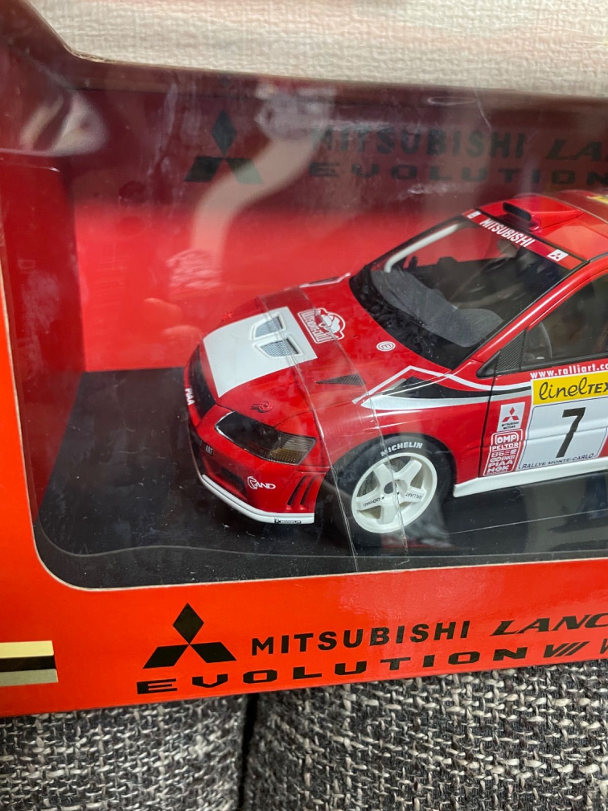 配送日指定可 1/18 AUTOart 三菱 ランサーエボリューション Ⅶ