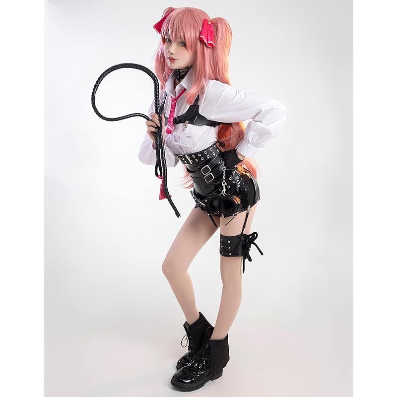 在庫 Miccostumes レディース 大人 少女 アニメ コスチューム コスプレ コス セクシー 萌え かわいい キュート かっこいい シャツ ショートパンツ 日常用 衣装セット 仮装 変身 変装 S BRIGHTFACE_UK