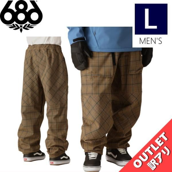 アウトレット】◎ 686 2.5L GHOST PNT DUNE PLAID Lサイズ