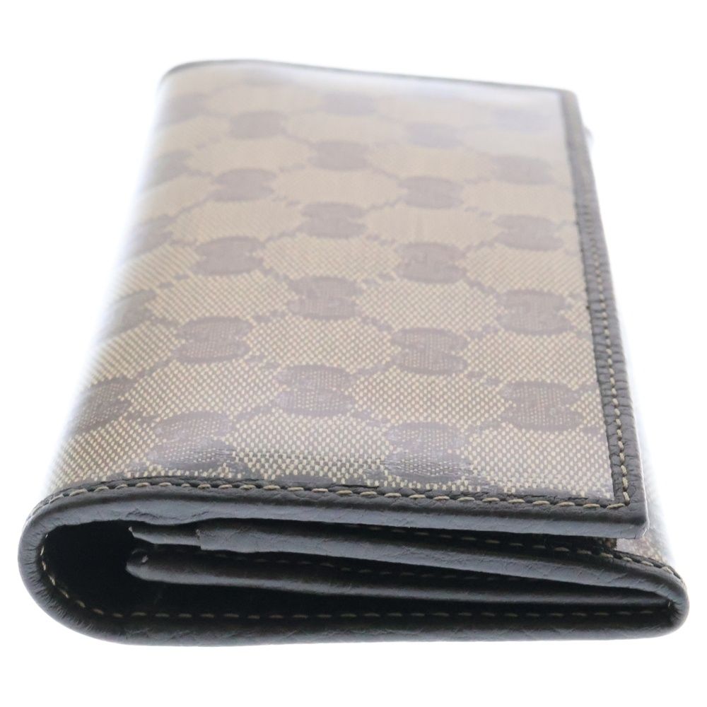 GUCCI (グッチ) GGクリスタル 二つ折り長財布 ロングウォレット  