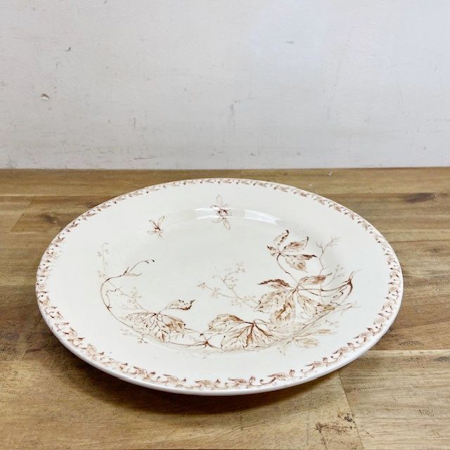 フランス アンティーク ヴィンテージ 注文 プレート 皿 GIEN ジアン