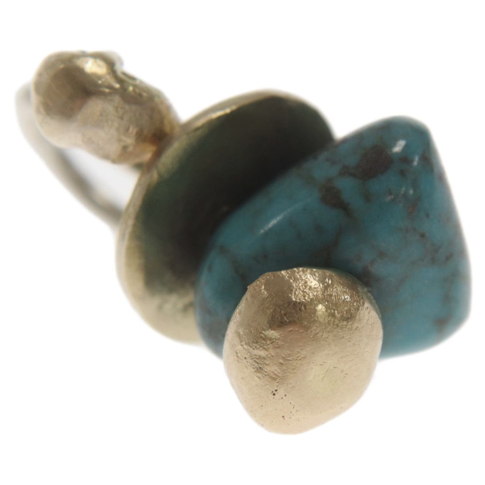 ストップライト　ターコイズスカル ペンダント STOP LIGHT (ストップライト) K18 Turquoise Top and Skull 全金