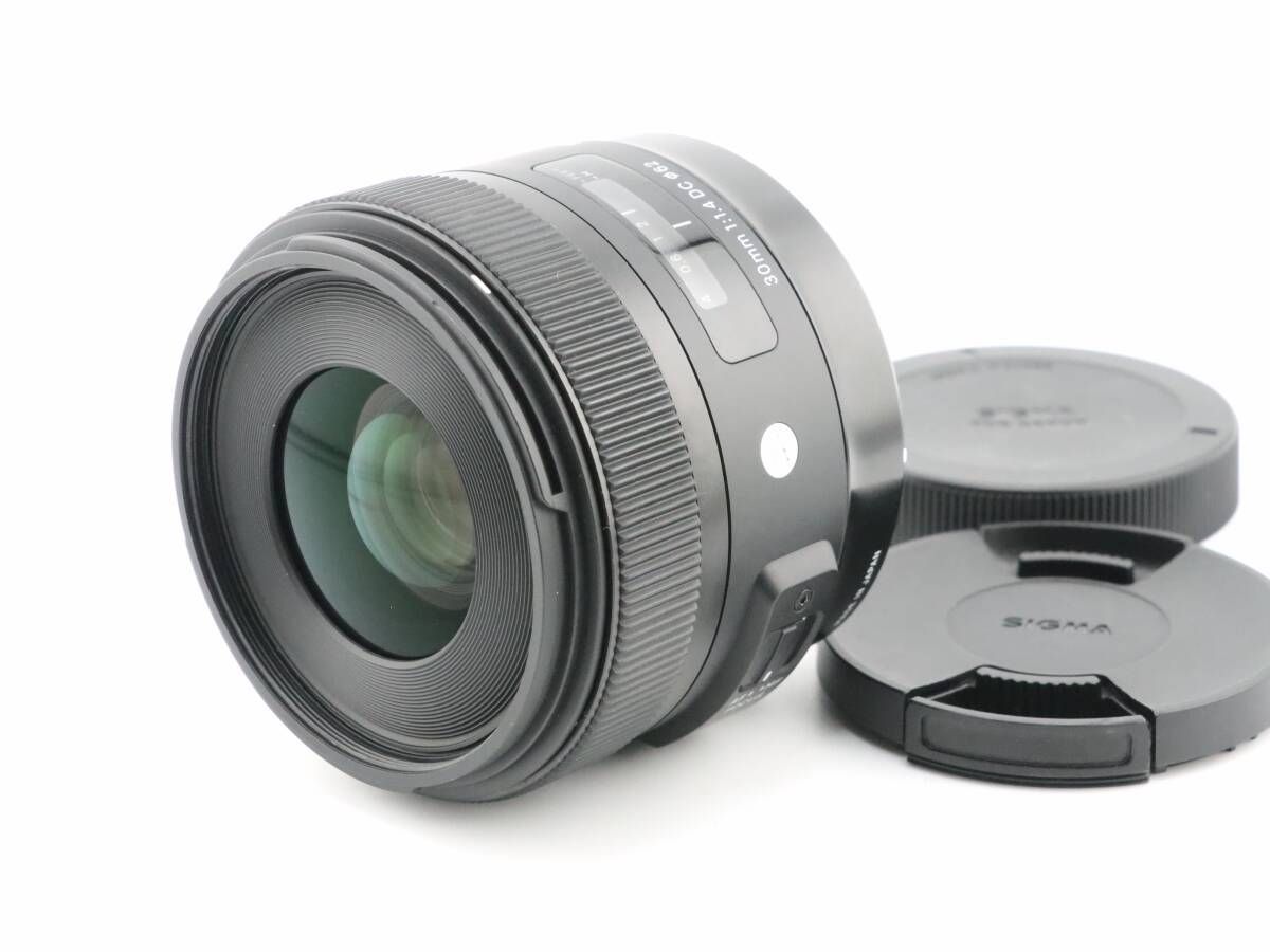 カメラ、光学機器 ☆極上品☆安心動作保証付き☆ Sigma シグマ 30mm F1.