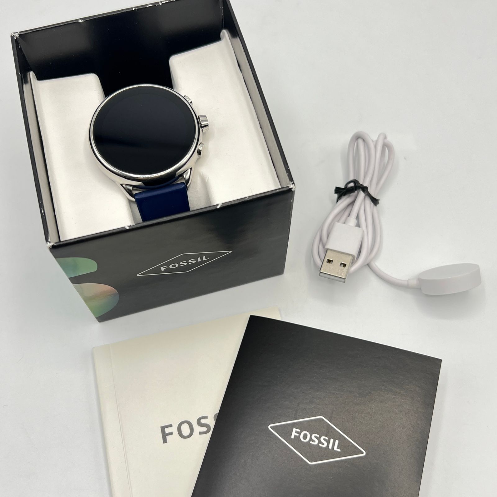 FOSSIL GEN 6 WELLNESS EDITION FTW4070 ネイビー スマートウォッチ フォッシル 本体
