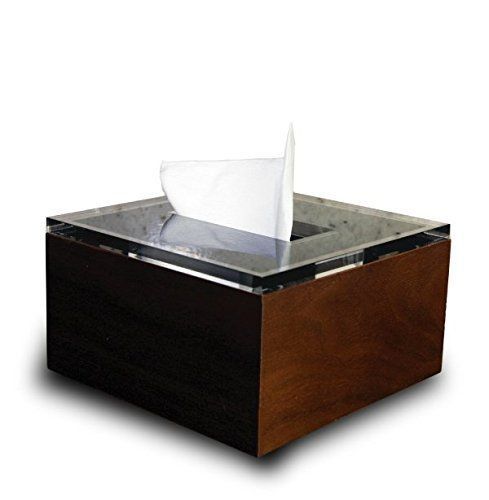 ダークウォールナット ディスダブリュー ハーフ ティッシュボックス ダークウォールナットDixW Half Tissue Box Dark Walnut ティッシュケース