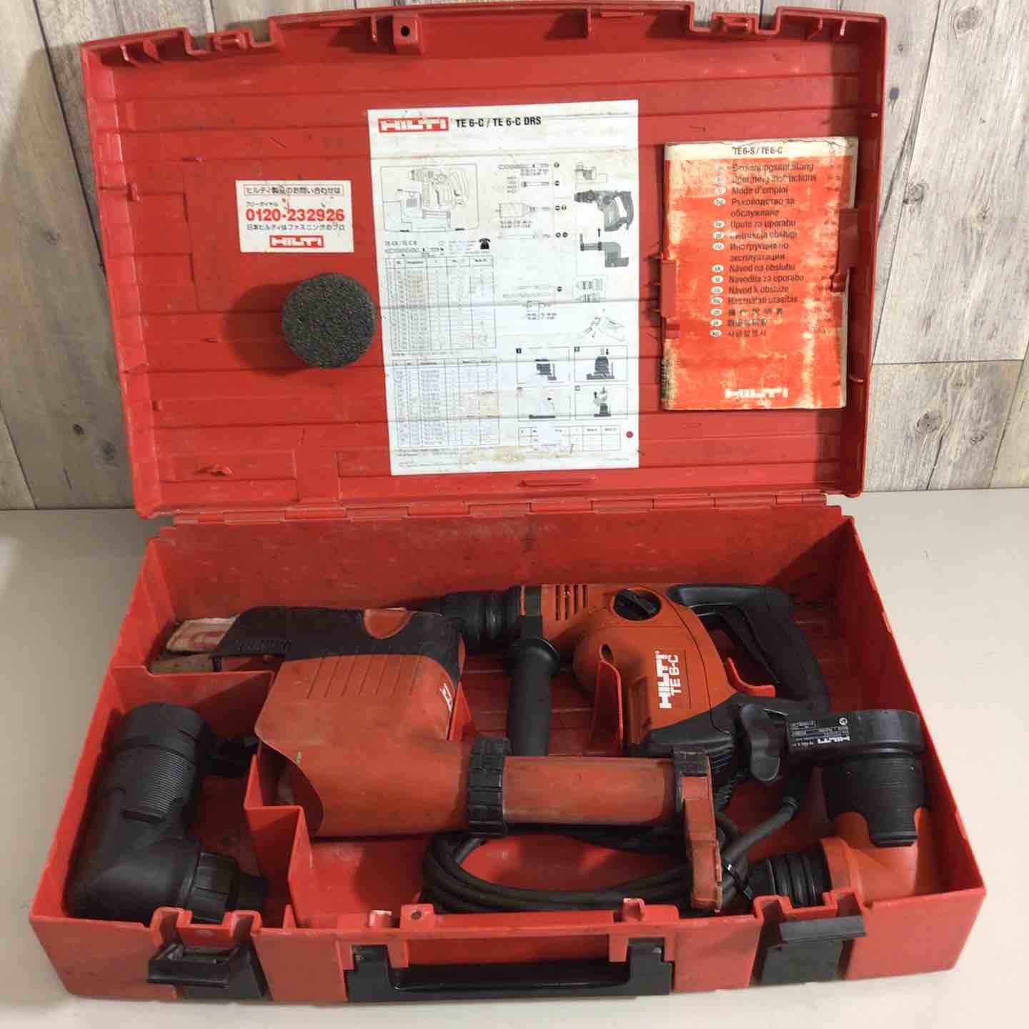 ヒルティ Hilti コード式ロータリーハンマー TE6-CL 戸田店