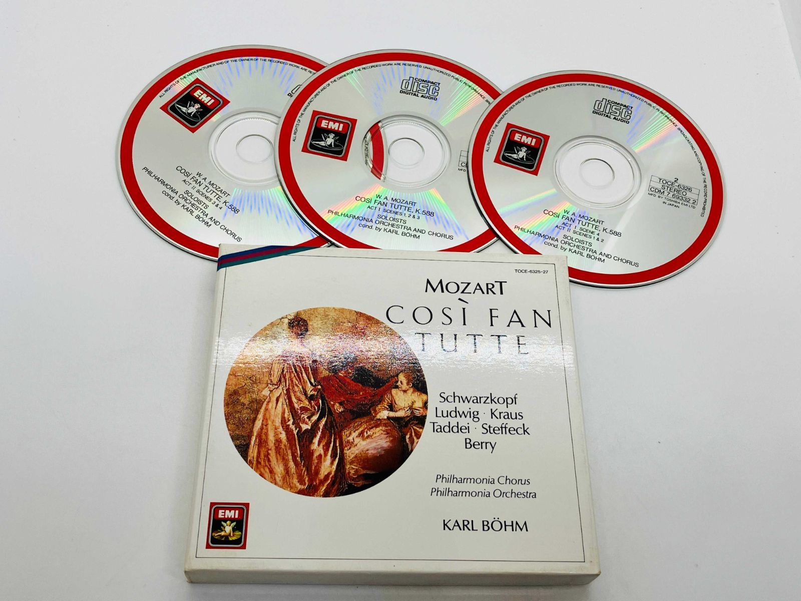 3CD Mozart Cosi Fan Tutte モーツアルト オペラ コシファン
