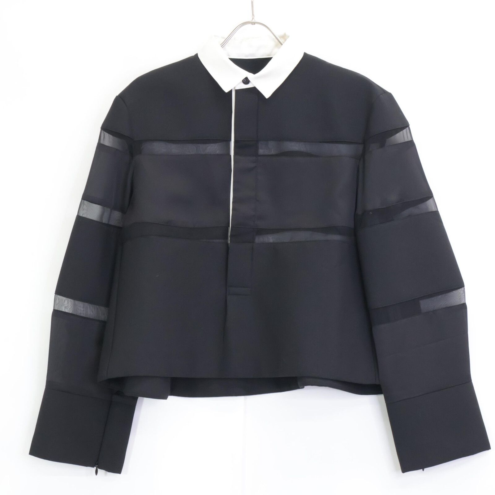 sacai ドッキングニットシャツ sacai ドッキングニット size1 sacai