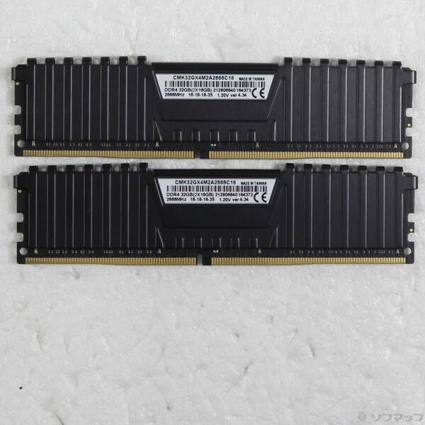 Corsair DDR4 16GB×2 CMK32GX4M2A2666C16 Corsair Vengeance RGB Pro