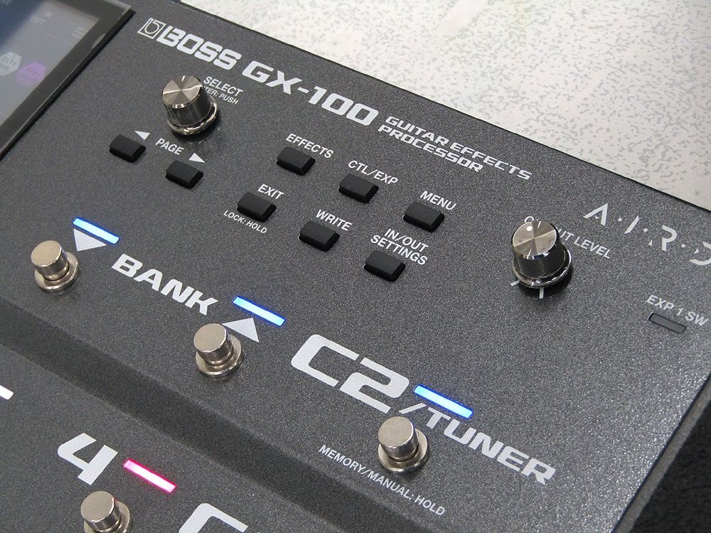 BOSS ボス マルチエフェクター GX-100 機能拡張Bluetooth