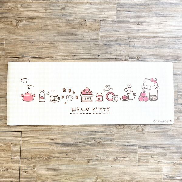 サンリオ ハローキティ キッチンマット (キティ暮らし） Sanrio