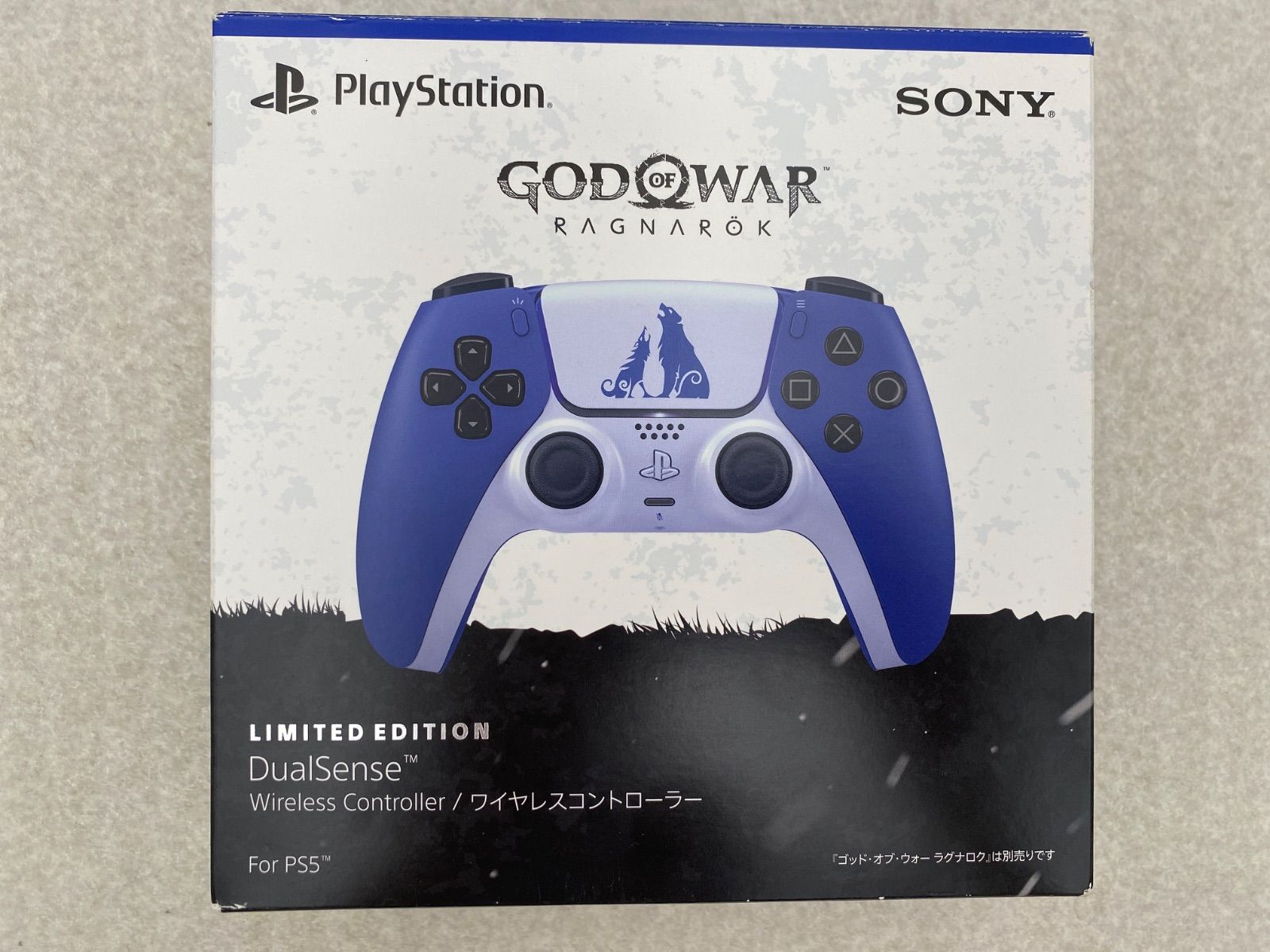 SONY - ps5  ゴッドオブウォー　海猫 PS5 DualSenseコントローラ『ゴッド・オブ・ウォー ラグナロク