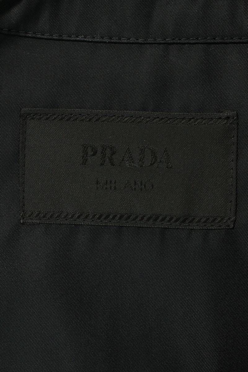 プラダ 22SS SC569 Re-Nylon素材切替ジップアップブルゾン プラダ Re Nylon リ ナイロン 22SS ウール ジャケット XS メンズ