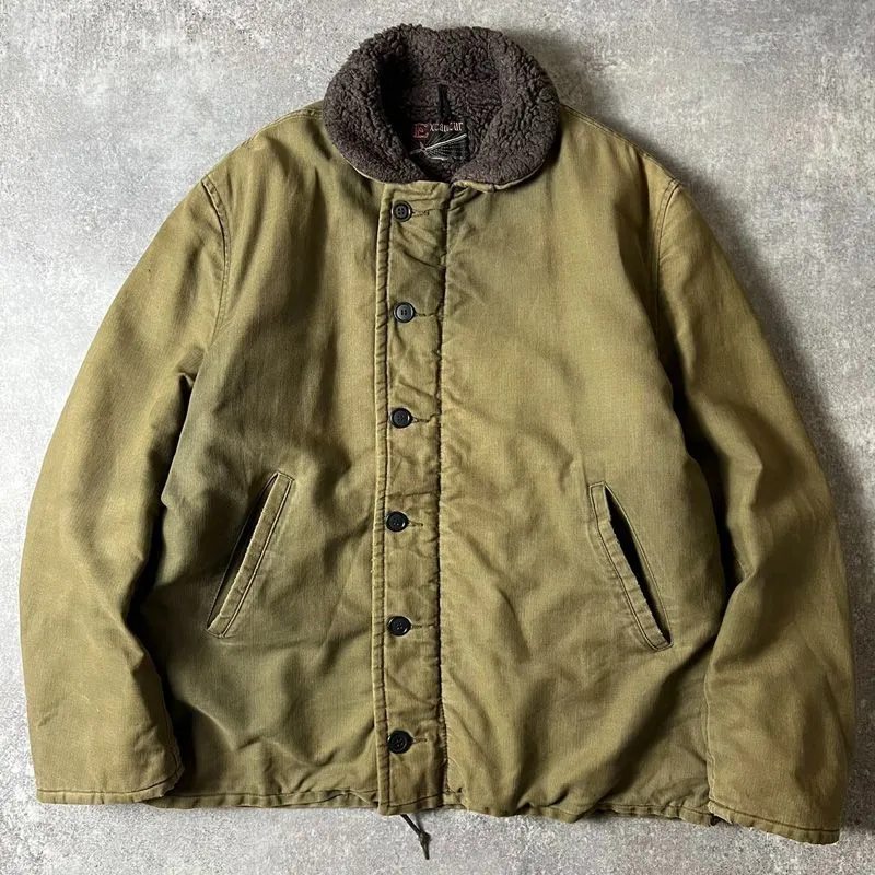 70s Excalibur N-1 デッキジャケット USA製 民間品 70s USA製 民間 Excalibur N-1 デッキ ジャケット / 70年代 アメリカ製